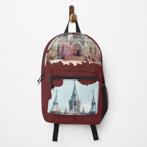 Item preview, Quebec Church 3D Sketch Art , designed and sold by PaintMeWorld.