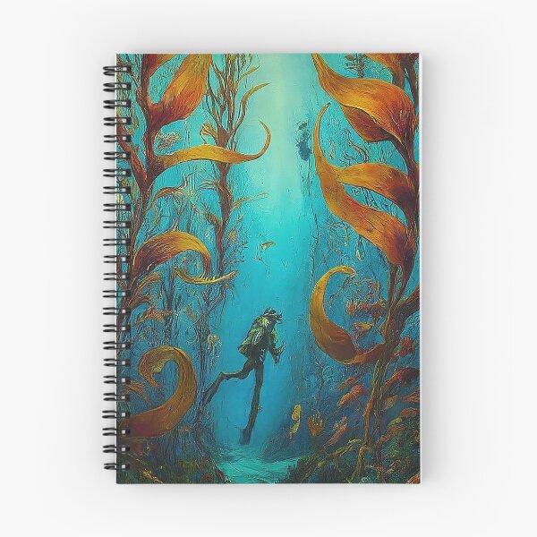 Item preview, Silent Blue SCUBA Diver’s Peaceful Realm designed and sold by SportsT-Shirts.