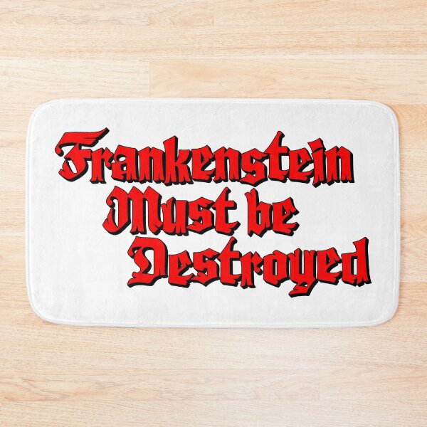 Item preview, Frankenstein Must Be Destroyed - Hammer Horror - White designed and sold by ABSTRACT-IVISM.