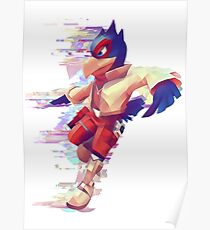Póster Falco Glitch