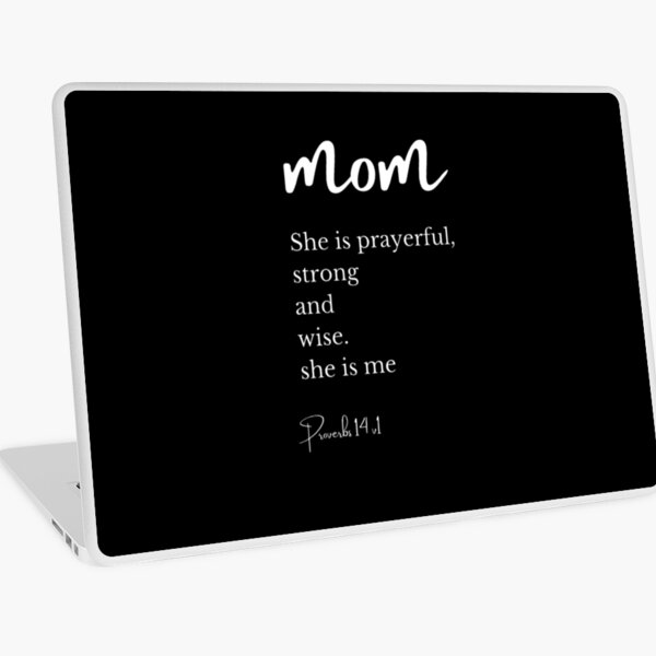 Item preview, Mom is prayerful, strong and wise, she is me,  proverbs 14v 1 designed and sold by Rendanimolele.