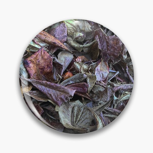 Item preview, 3D realistic texture of dry leaves mixed with green leaves, green and purple tones designed and sold by Carlos Gudino.