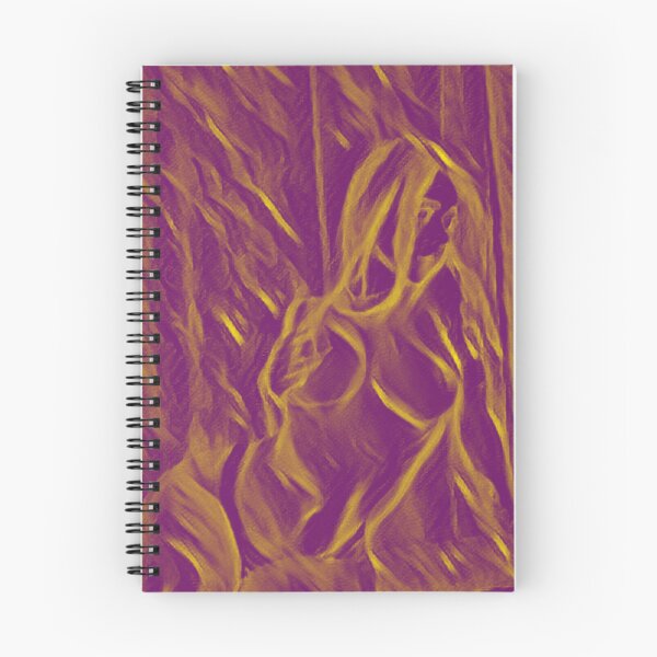 Item preview, Semi-abstract digital painting of female nude model. designed and sold by pulchritude560.