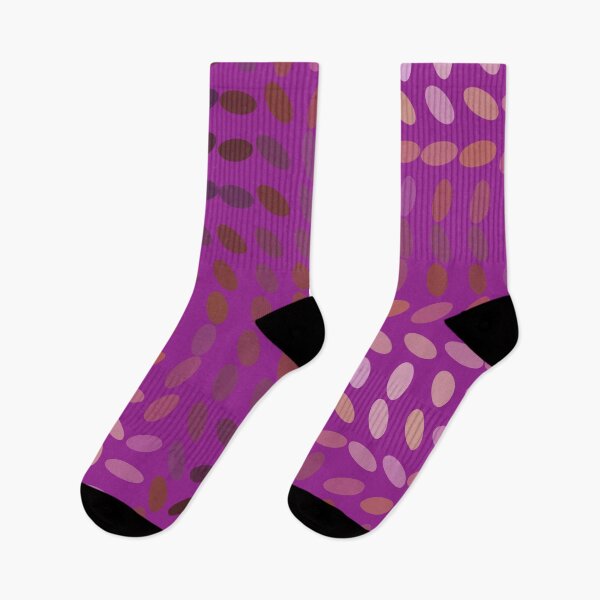 Item preview, Colorful Gradient Transition Oval Wave Flow Purple Pink designed and sold by EvergreenMotifs.