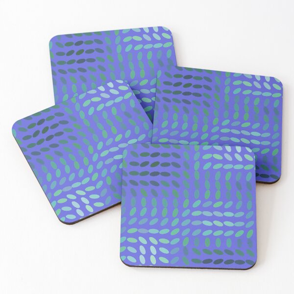 Item preview, Colorful Gradient Transition Oval Wave Flow Blue Green designed and sold by EvergreenMotifs.