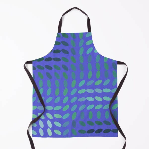 Item preview, Colorful Gradient Transition Oval Wave Flow Blue Green designed and sold by EvergreenMotifs.