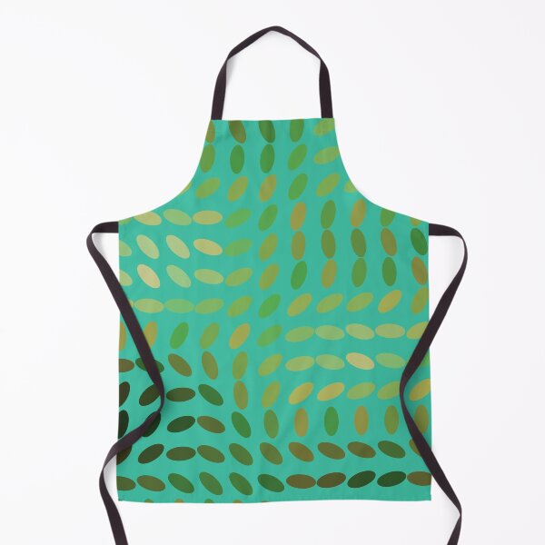 Item preview, Colorful Gradient Transition Oval Wave Flow Yellow Green designed and sold by EvergreenMotifs.