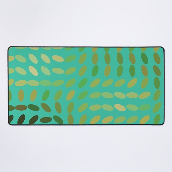 Item preview, Colorful Gradient Transition Oval Wave Flow Yellow Green designed and sold by EvergreenMotifs.
