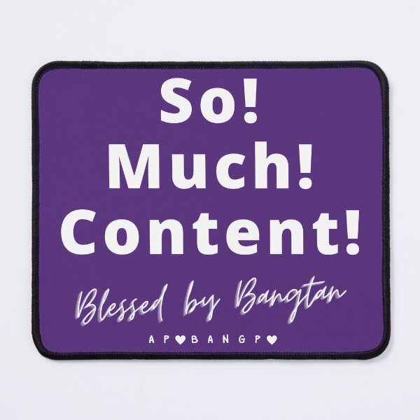 Item preview, So! Much! Content! designed and sold by BearyRain.