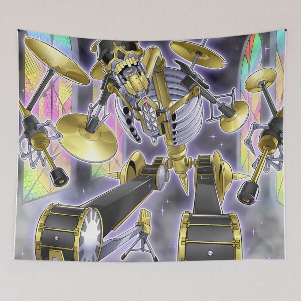 Item preview, Orcust Cymbal Skeleton designed and sold by Black Saiyan Magician's Merchandise.