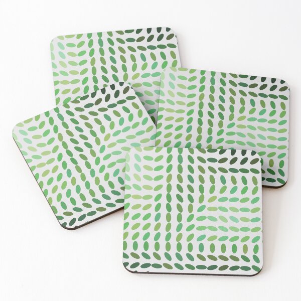 Item preview, Colorful Gradient Transition Wave Ebb & Flow Green Grey designed and sold by EvergreenMotifs.