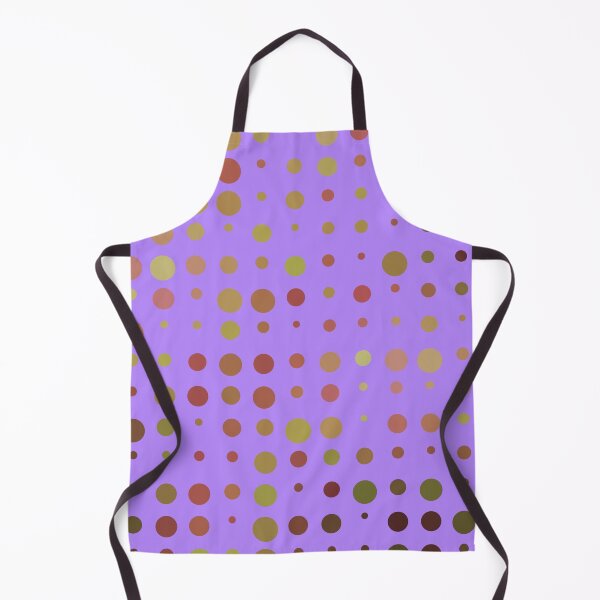 Item preview, Colorful Gradient Transition Circles Dots & Spots Purple Orange designed and sold by EvergreenMotifs.