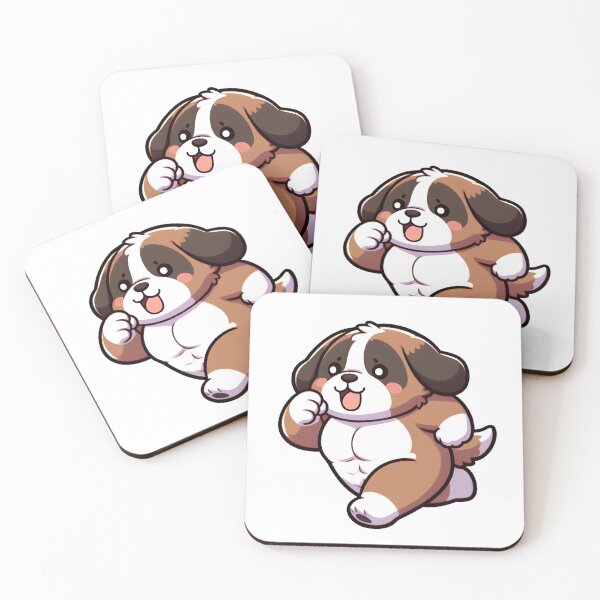 Item preview, Buff Chibi St. Bernard Running designed and sold by City0fDreams.