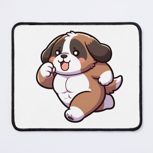 Item preview, Buff Chibi St. Bernard Running designed and sold by City0fDreams.