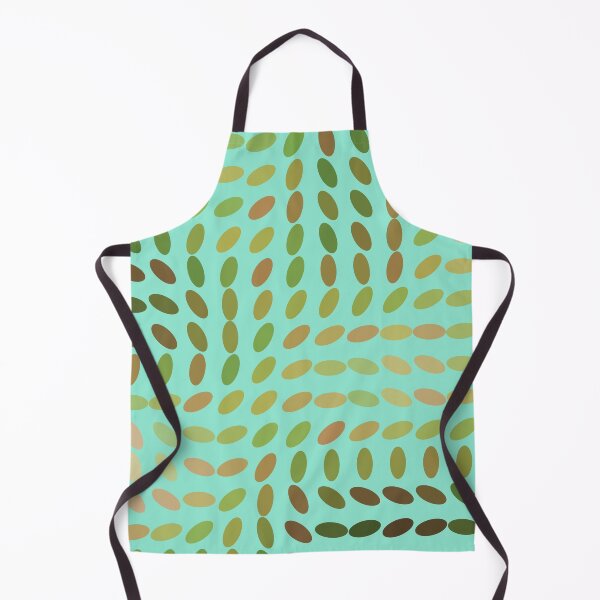 Item preview, Colorful Gradient Transition Oval Wave Flow Yellow Mint designed and sold by EvergreenMotifs.