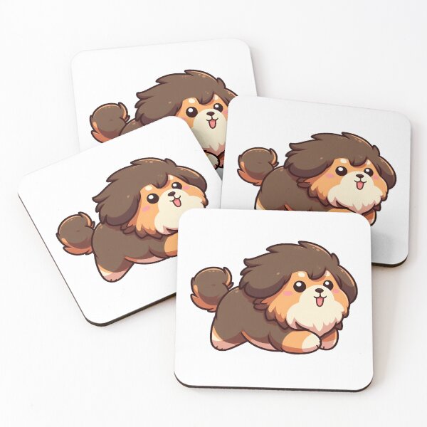 Item preview, Chibi Tibetan Mastiff Running designed and sold by City0fDreams.