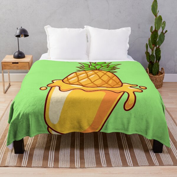 Item preview, Pineapple Juice Cup Cartoon Vector Icon: A Refreshing Fruit Drink Illustration designed and sold by hjian8219.