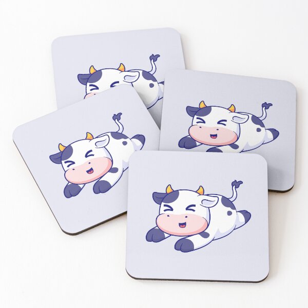Item preview, Cute Cow Laying on Floor Cartoon Vector Icon: A Charming Animal Nature Illustration designed and sold by hjian8219.