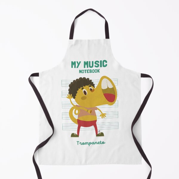 Item preview, Horn: MY MUSIC NOTEBOOK-TROMPANETO  designed and sold by sebasvieira.