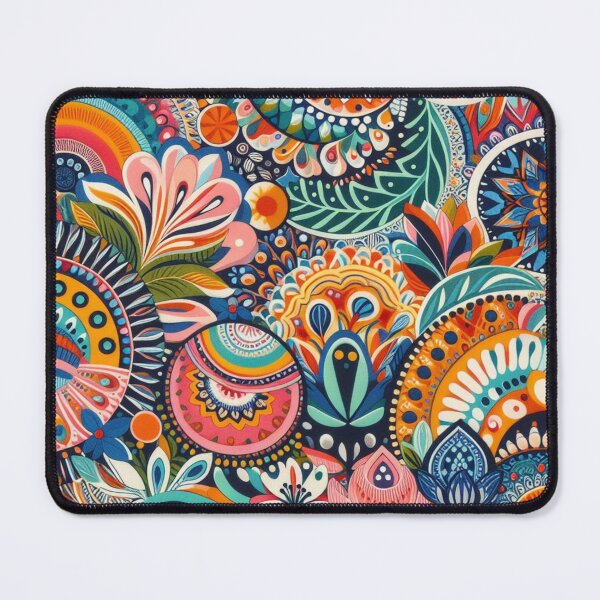 Item preview, Vibrant Blossoms Floral Art | Bold Eclectic designed and sold by litchick1977.