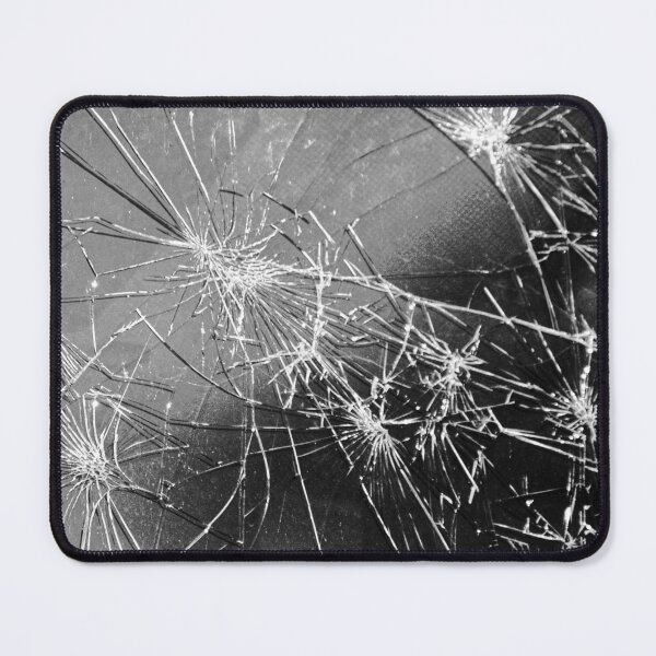 Item preview, MAGIC SPLIT shattered glass punk rock mirror lucky seven designed and sold by Luzi Illustrella.