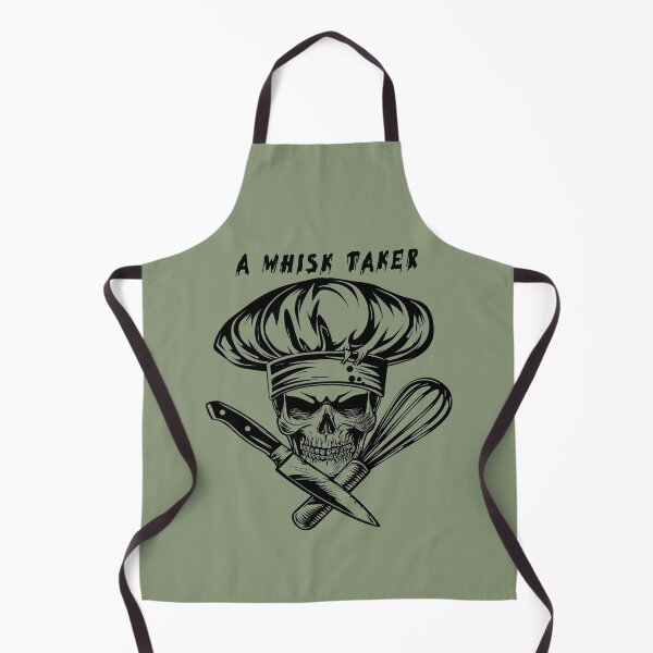 Item preview, A Whisk Taker - Skull Chef designed and sold by SmallOwlDesign.