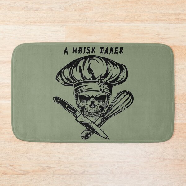 Item preview, A Whisk Taker - Skull Chef designed and sold by SmallOwlDesign.