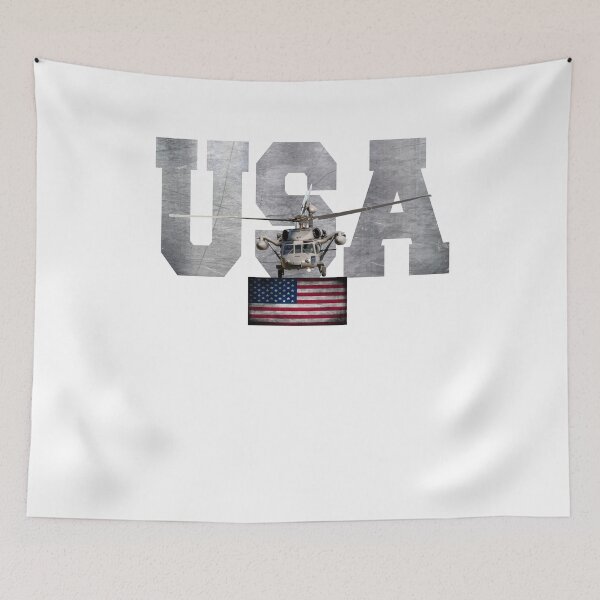 Artikelvorschau, USA Patriotisches Kampfhubschrauber-Design mit amerikanischer Flagge entworfen und verkauft von VISIONSTURME.