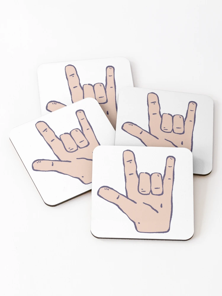 Thumbnail 1 of 5, Coasters (Set of 4), Metal hand designed and sold by Childish by Design.