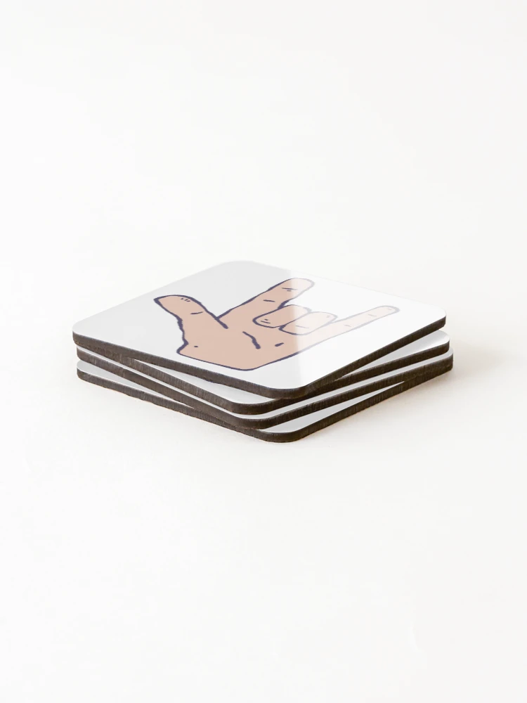Thumbnail 4 of 5, Coasters (Set of 4), Metal hand designed and sold by Childish by Design.