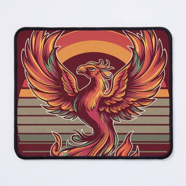 Item preview, Retro Rebirth: The Fiery Phoenix designed and sold by Exodoi.