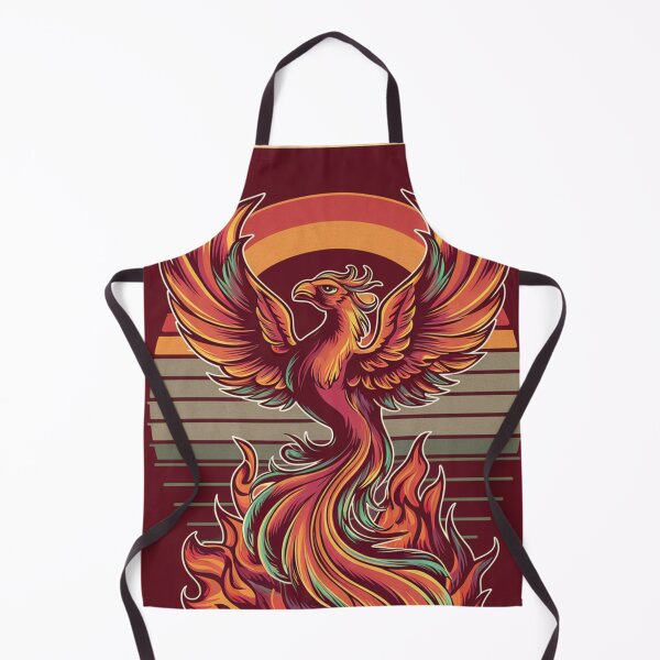 Item preview, Retro Rebirth: The Fiery Phoenix designed and sold by Exodoi.