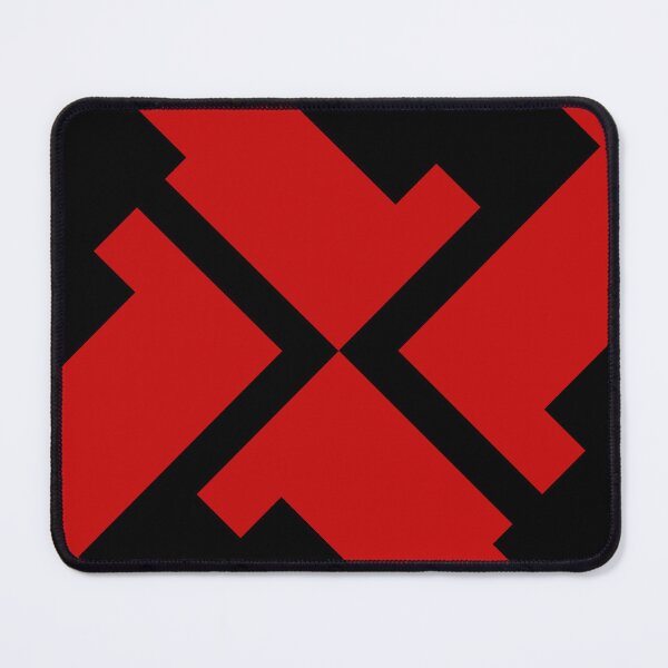 Item preview, Red Black Geometric Interlock designed and sold by Amal20.