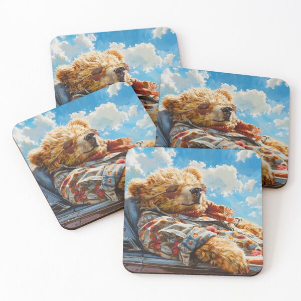 Item preview, Bear Sleeping In The Stylish Car designed and sold by QuietKingdom.