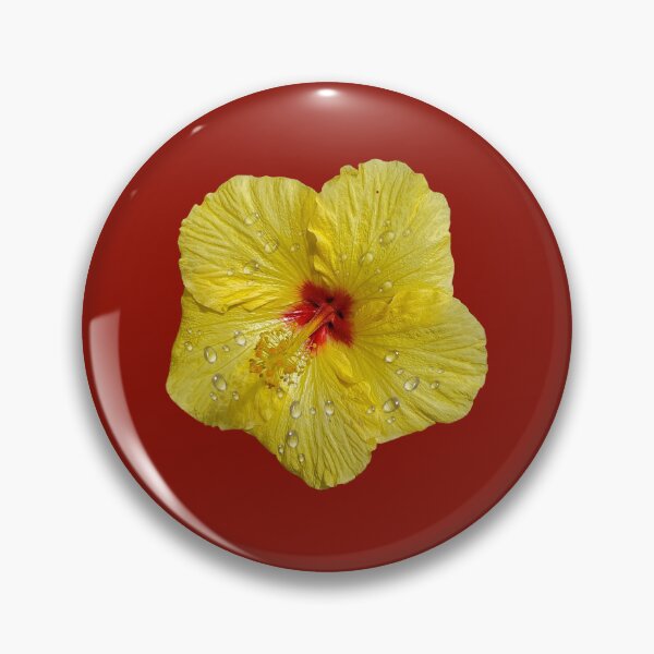 Item preview, Warm yellow hibiscus designed and sold by Kiraguapa.