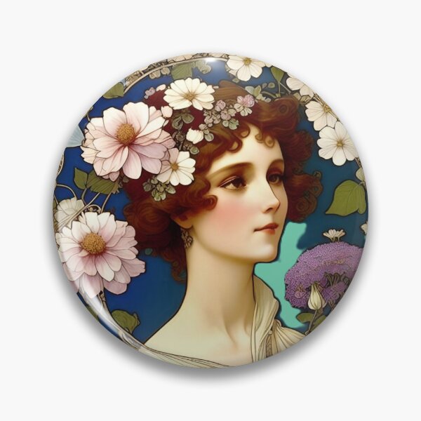 Item preview, Elegant Brunette Lady Cameo designed and sold by Sarah  English.