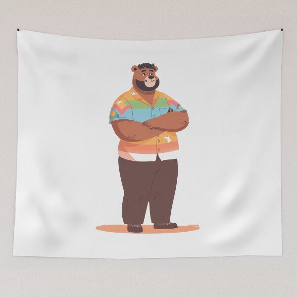 Item preview, Bear Pride designed and sold by MidArtForge.
