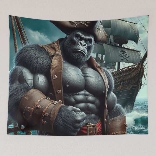 Item preview, The Pirate King Kong designed and sold by nipunab.