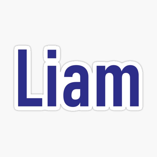 Liam Name Merch & Gifts for Sale | Redbubble