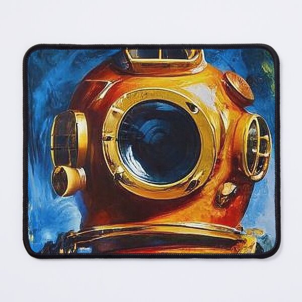 Item preview, Commercial Diver Deep Sea Diving Helmet Serenity Dive designed and sold by SportsT-Shirts.