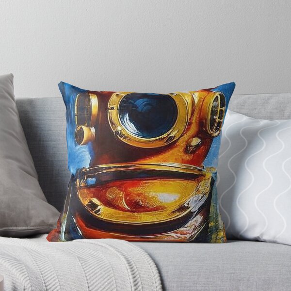 Item preview, Commercial Diver Deep Sea Diving Helmet Serenity Dive designed and sold by SportsT-Shirts.