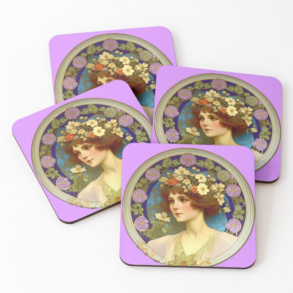 Item preview, Graceful Fair-Haired Lady Cameo designed and sold by Sarah  English.