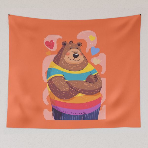 Item preview, Bear Pride designed and sold by MidArtForge.