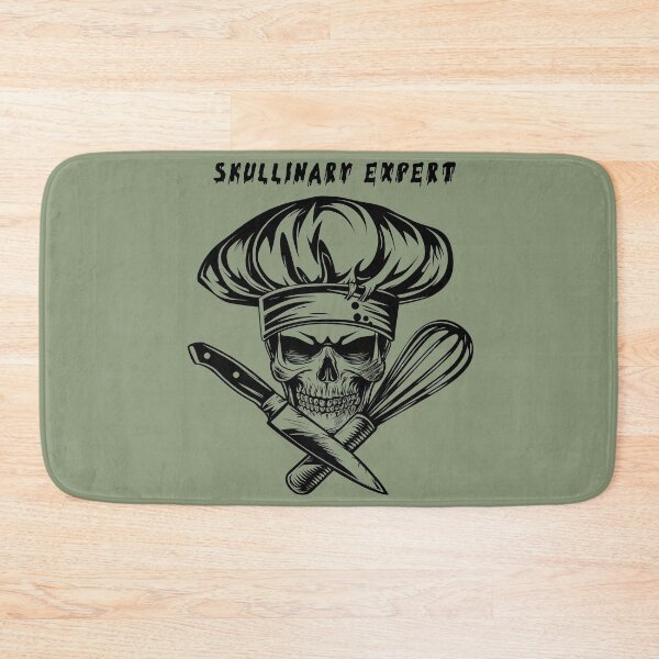 Item preview, Skullinary Expert- Skull Chef designed and sold by SmallOwlDesign.