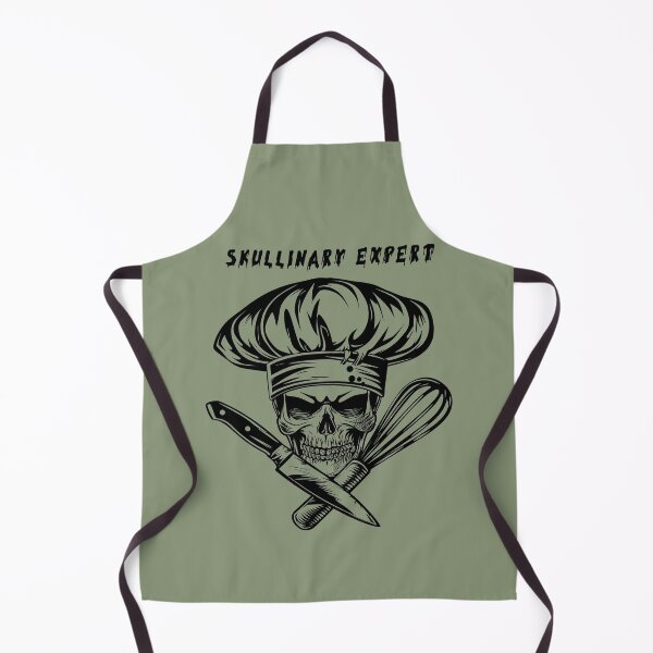 Item preview, Skullinary Expert- Skull Chef designed and sold by SmallOwlDesign.