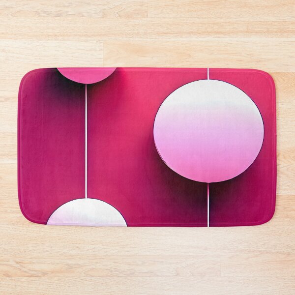 Item preview, Celestial Chic: Orbiting Spheres in Pink designed and sold by puravidavisions.