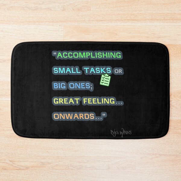 Item preview, "ACCOMPLISHING..." Quote 06/27/2024 designed and sold by BJGWRDS.