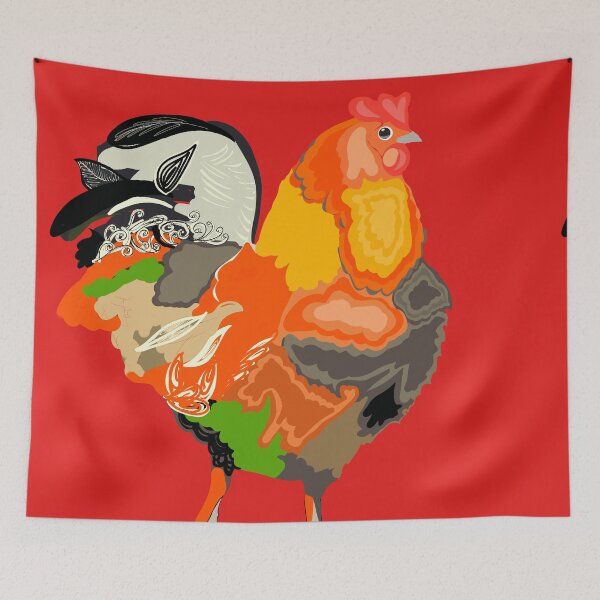 Item preview, Cockerel designed and sold by TinaJostDesigns.