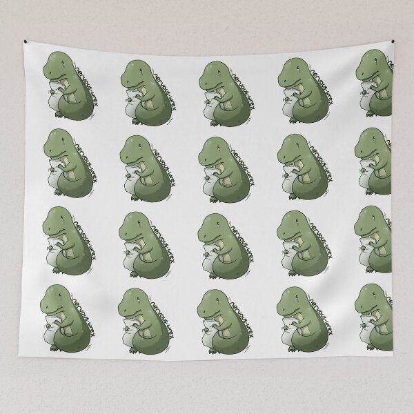 Item preview, Nervous Rex - T-rex dinosaur designed and sold by totodos.