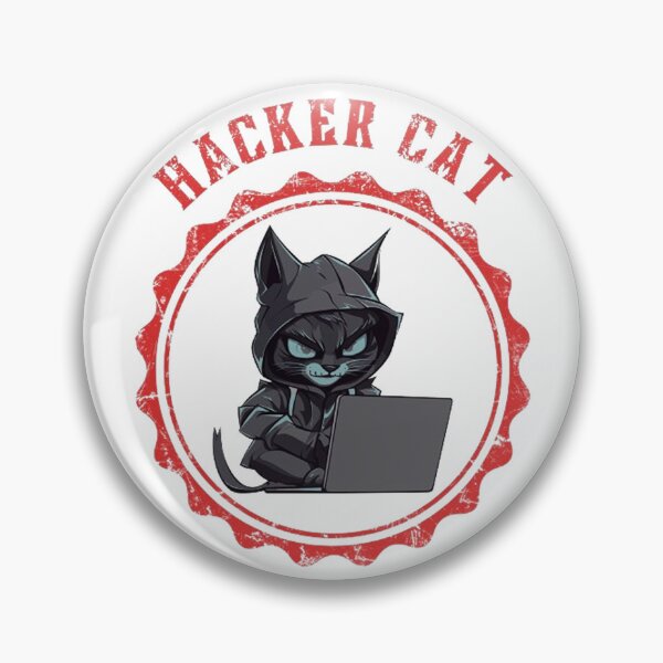 Item preview, Hacker Cat designed and sold by Vicky021.